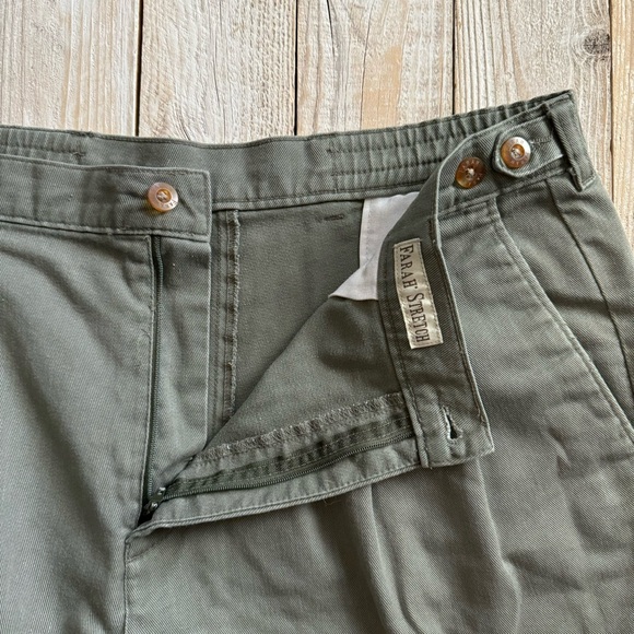 Men’s Vintage Green Straight Leg Pants - Picture 2 of 9